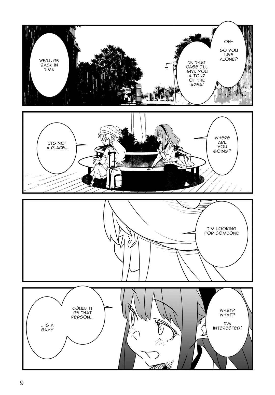 Page 10 Chapter 1.1 Angel Beats! Spin-off!! Tabisuru Tenshi-chan