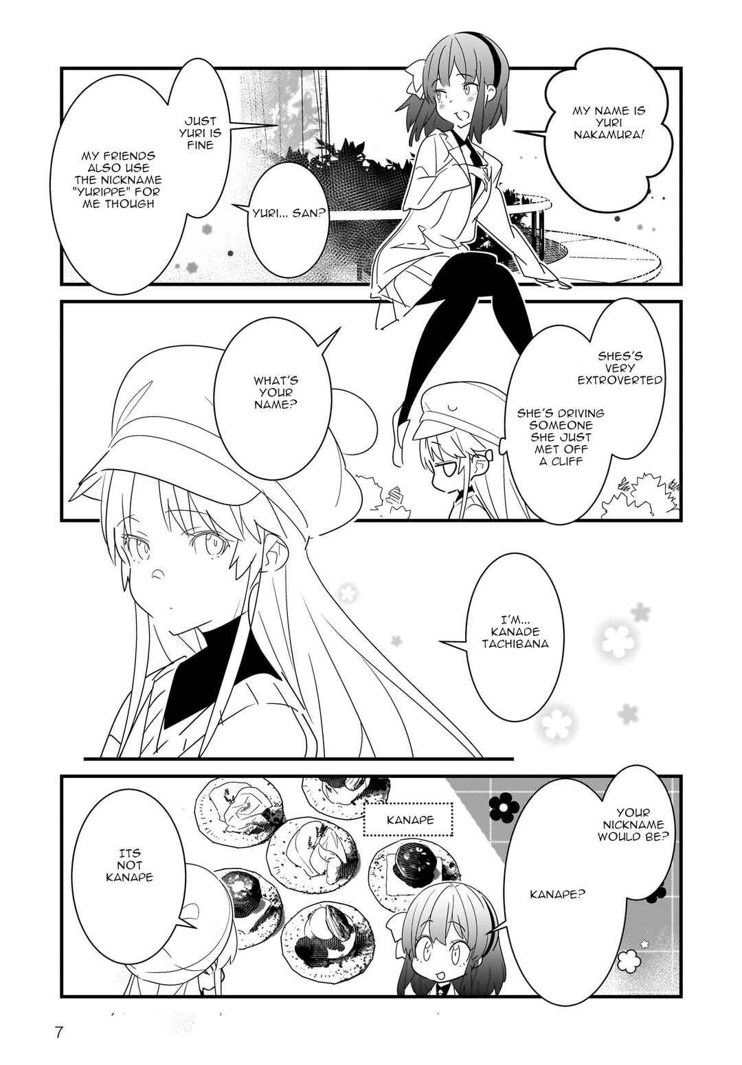 Page 8 Chapter 1.1 Angel Beats! Spin-off!! Tabisuru Tenshi-chan