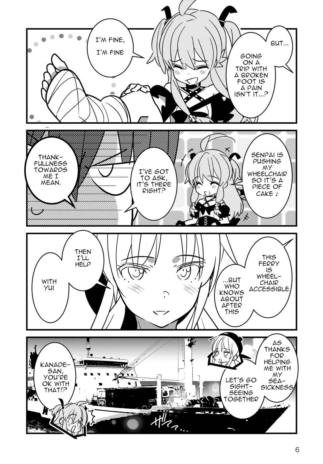 Page 7 Chapter 6.1 Angel Beats! Spin-off!! Tabisuru Tenshi-chan