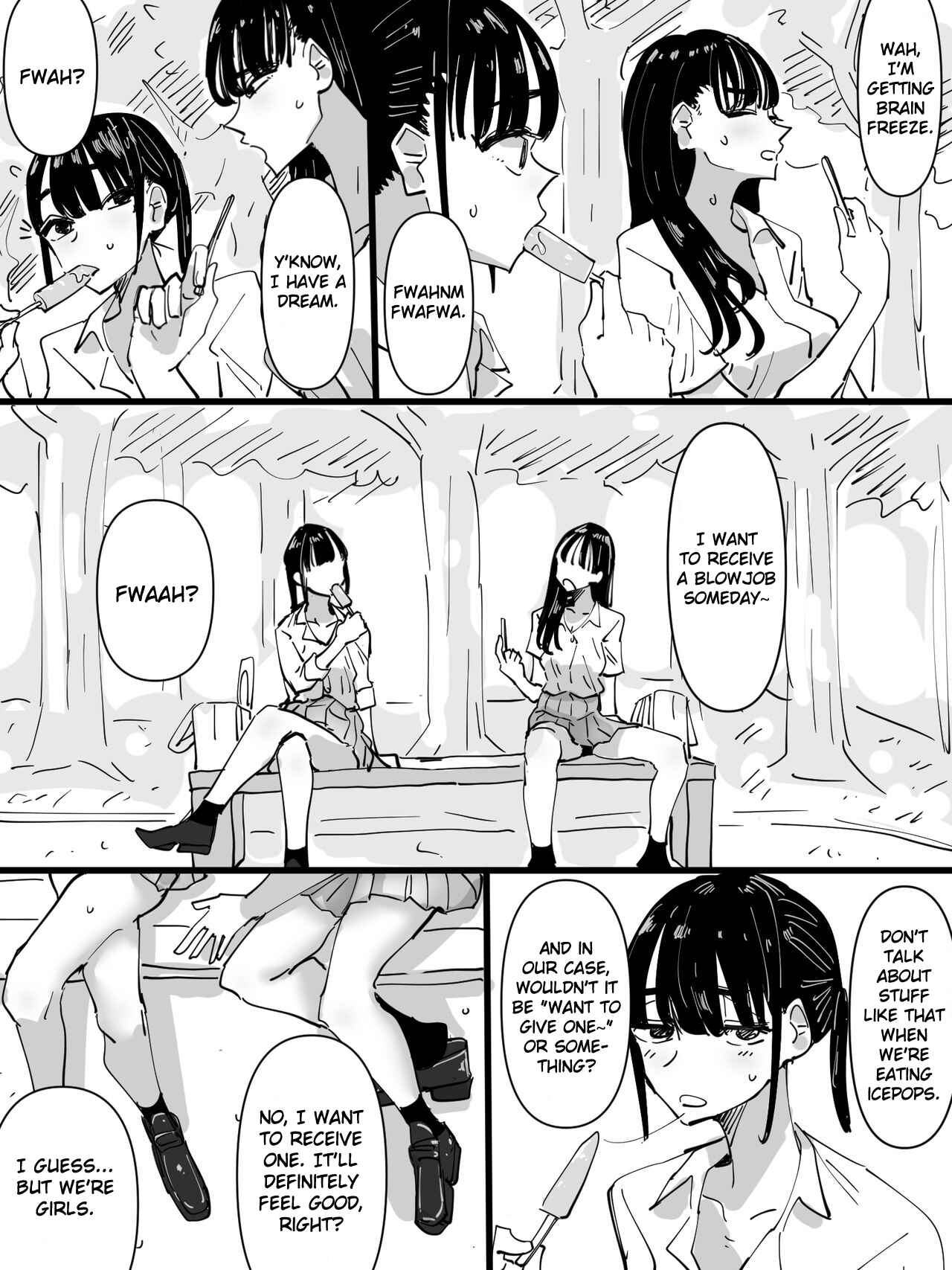 Page 1 Chapter Unknown_277c A Girl Who Wants to Receive a Blowjob