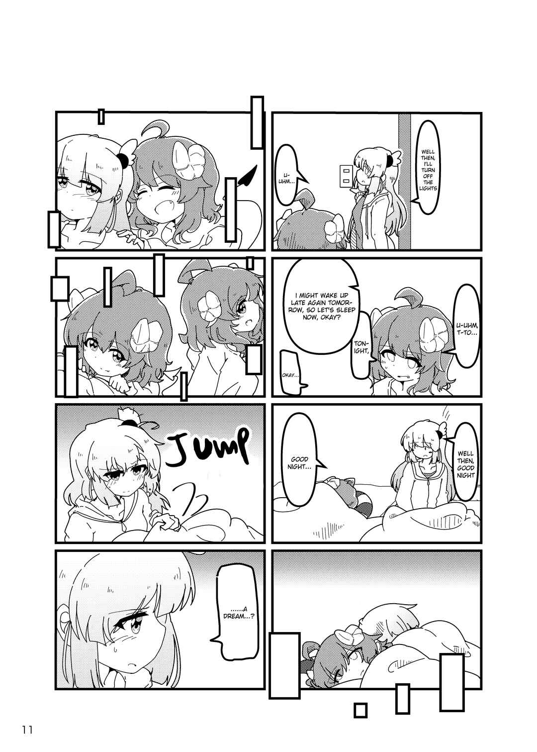 Page 12 Chapter Unknown_7f6b Machikado Mazoku - The Day After (Doujinshi)