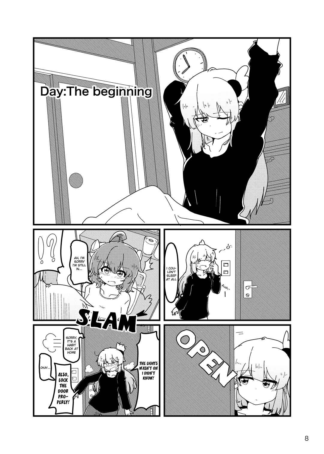 Page 9 Chapter Unknown_7f6b Machikado Mazoku - The Day After (Doujinshi)