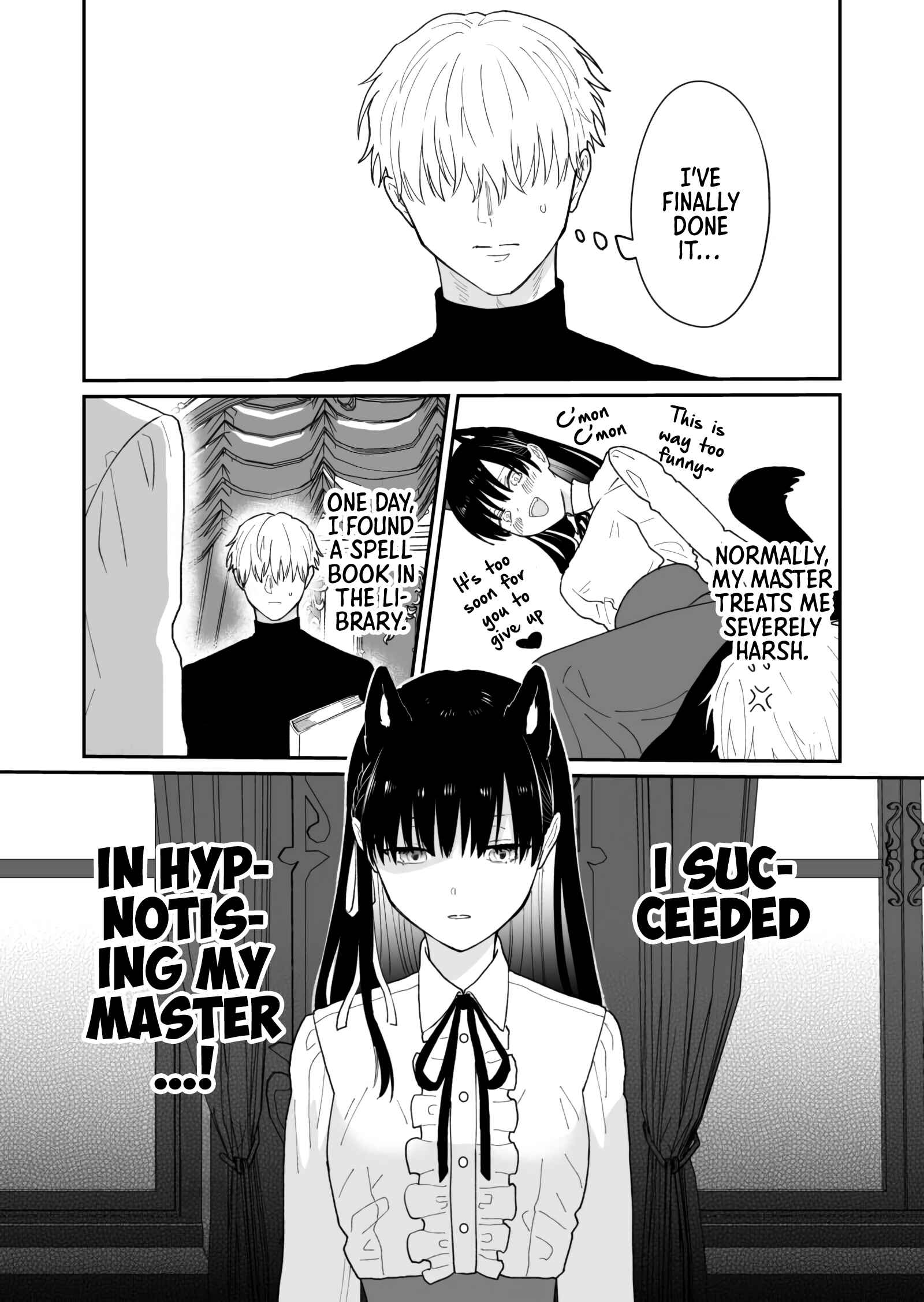 Page 1 Chapter 1 Hypnotising My Master to Do What I Say