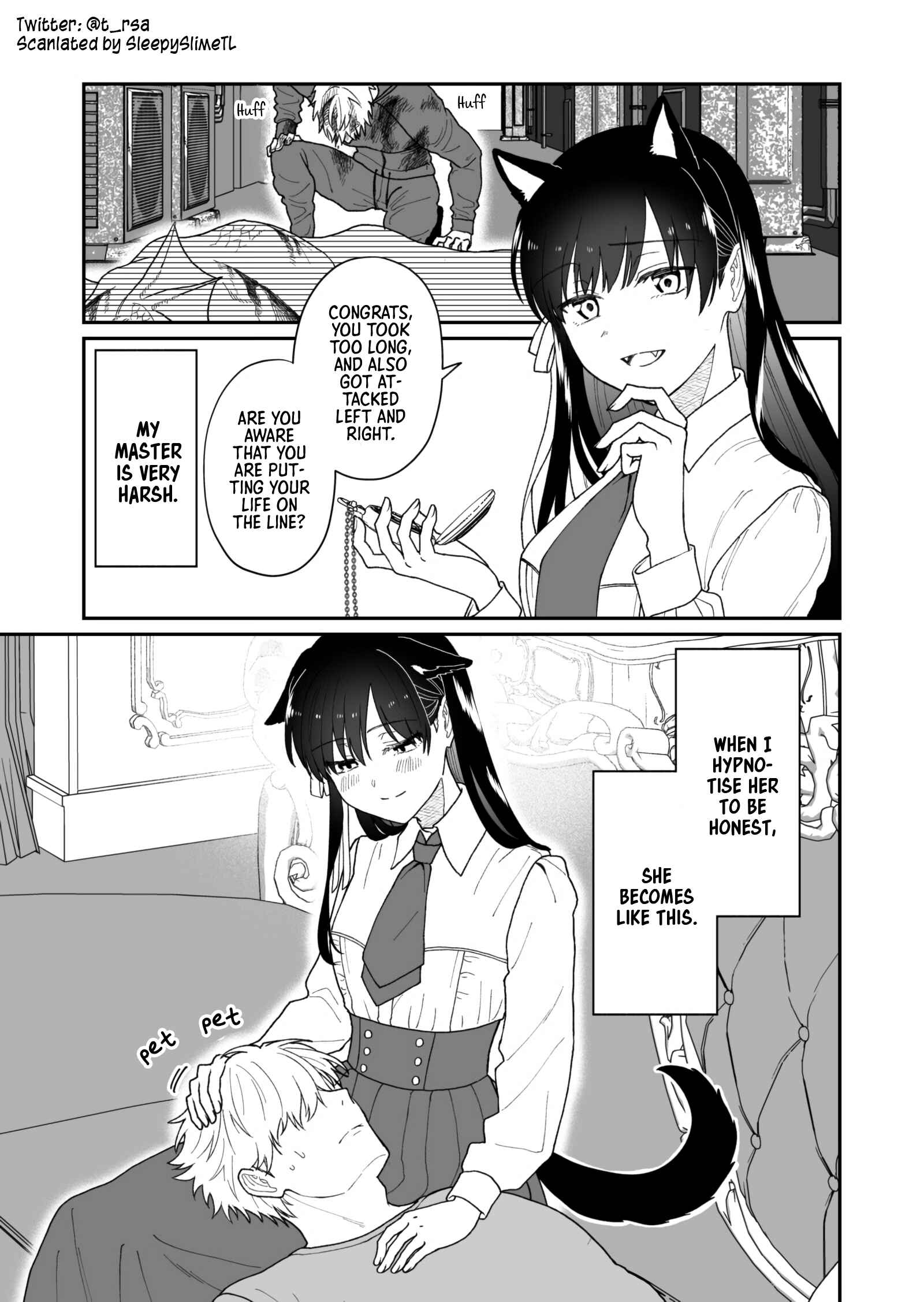 Page 1 Chapter 3 Hypnotising My Master to Do What I Say