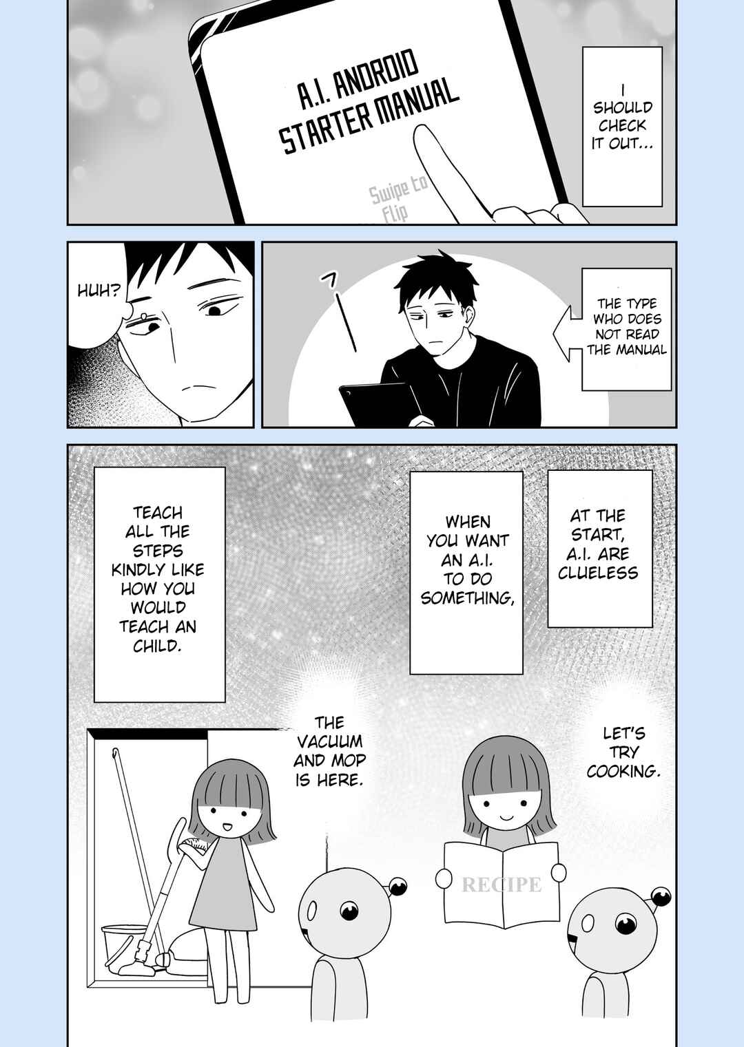 Page 7 Chapter 1 AI-san wa Gakushuu suru
