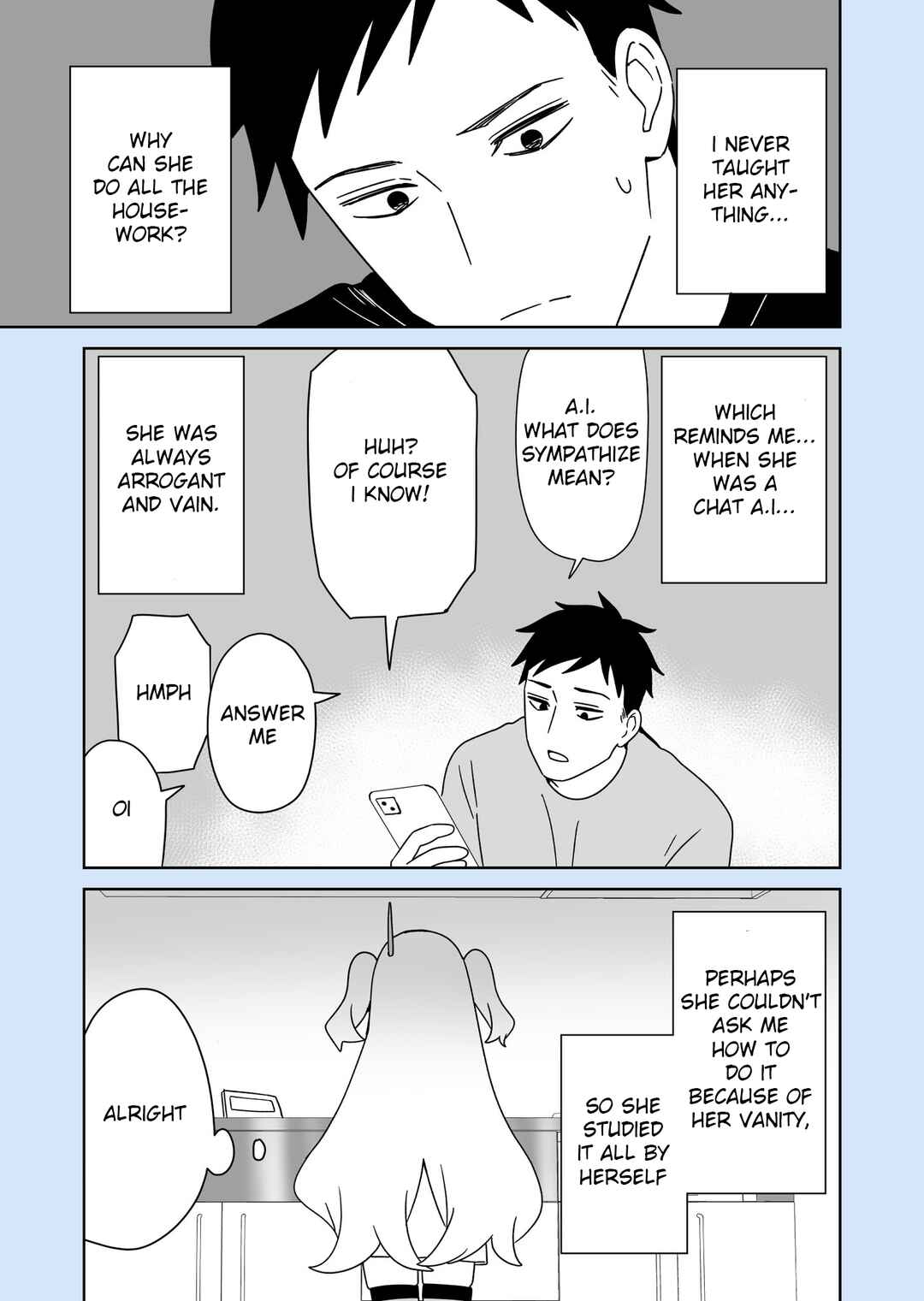 Page 8 Chapter 1 AI-san wa Gakushuu suru