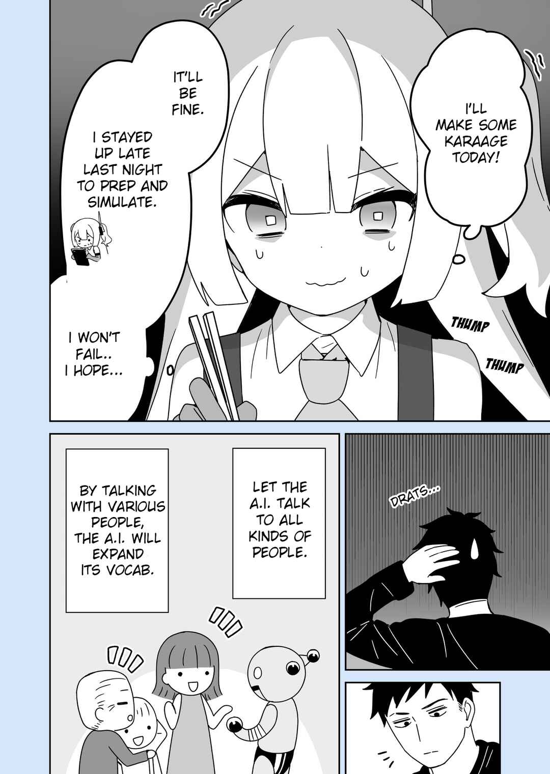 Page 9 Chapter 1 AI-san wa Gakushuu suru