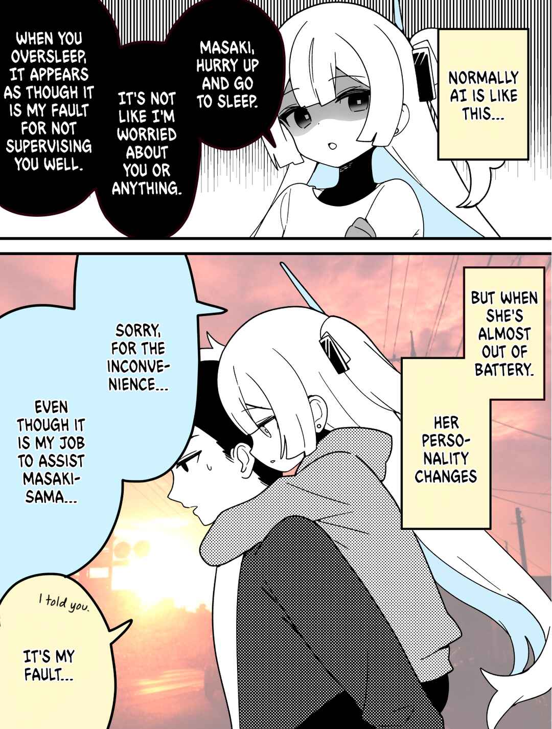Page 2 Chapter 5 AI-san wa Gakushuu suru