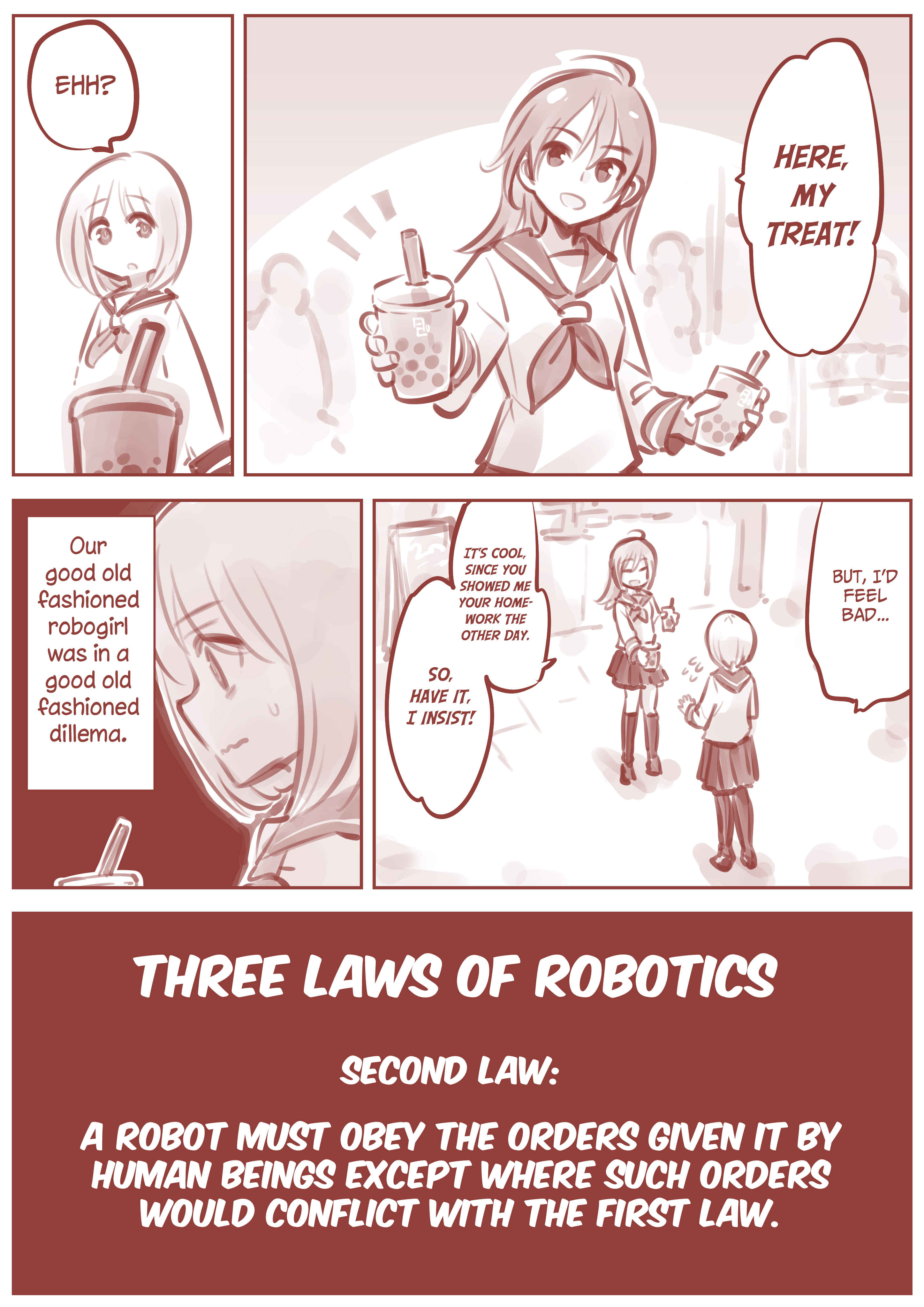 Page 1 Chapter 2 A Retro Robot Girl