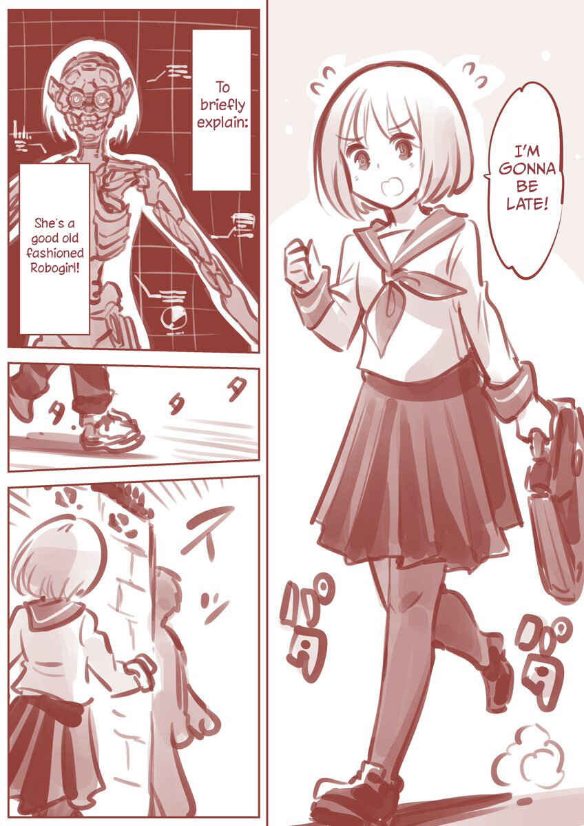Page 1 Chapter 1 A Retro Robot Girl