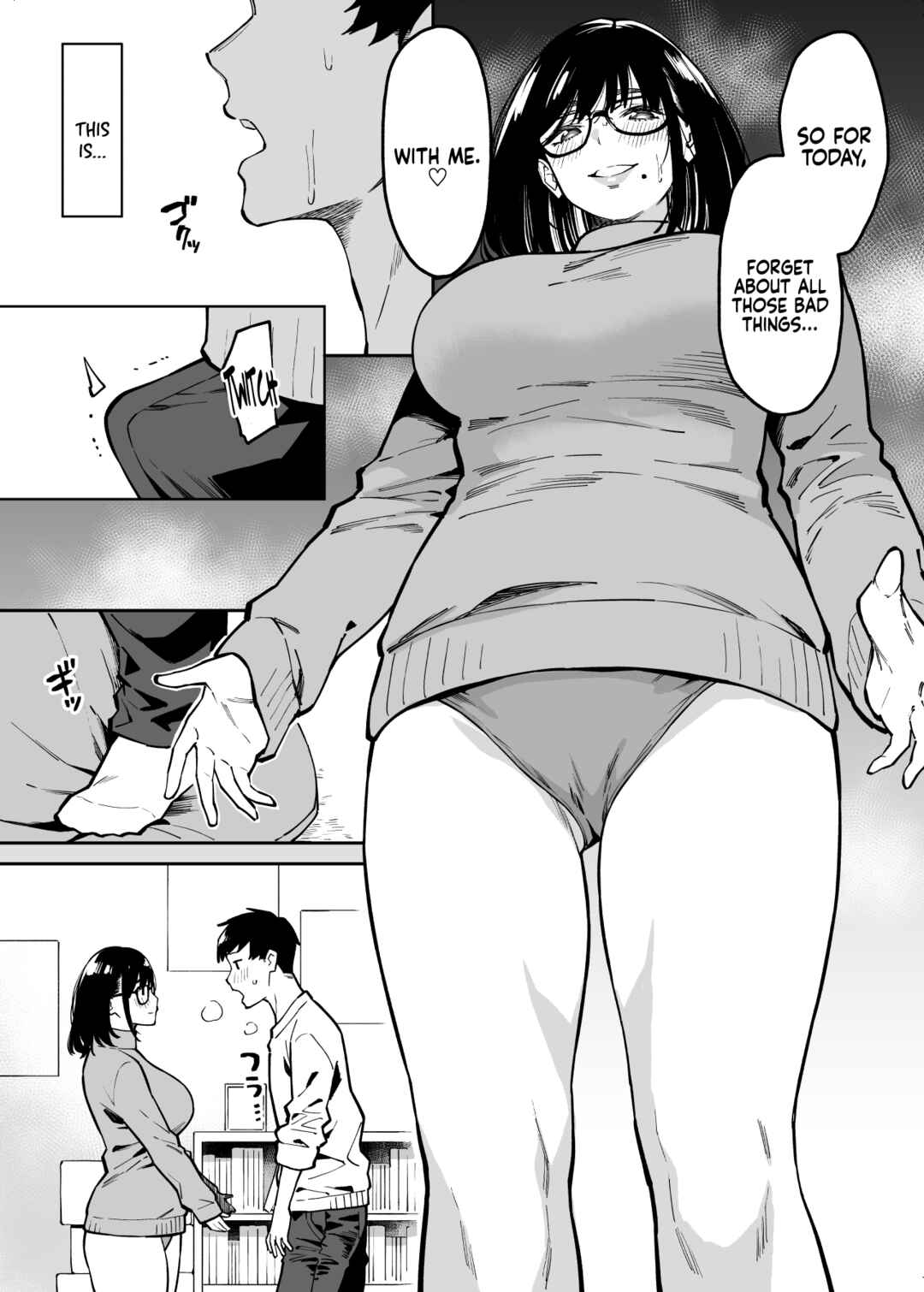 Page 13 Chapter 1 Otonari no Darashina Onee-san ni Nagusamerareru Hanashi