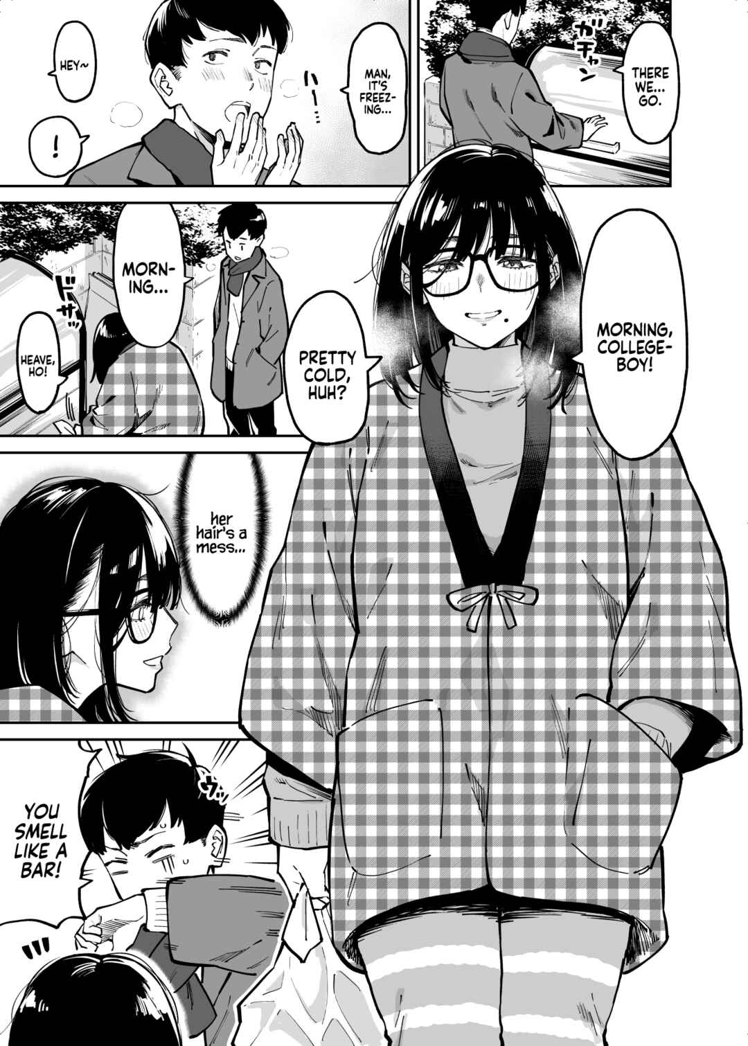Page 3 Chapter 1 Otonari no Darashina Onee-san ni Nagusamerareru Hanashi