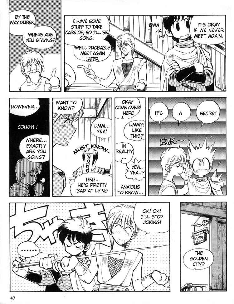 Page 4 Chapter 3 Ys Taiyou no Kamen