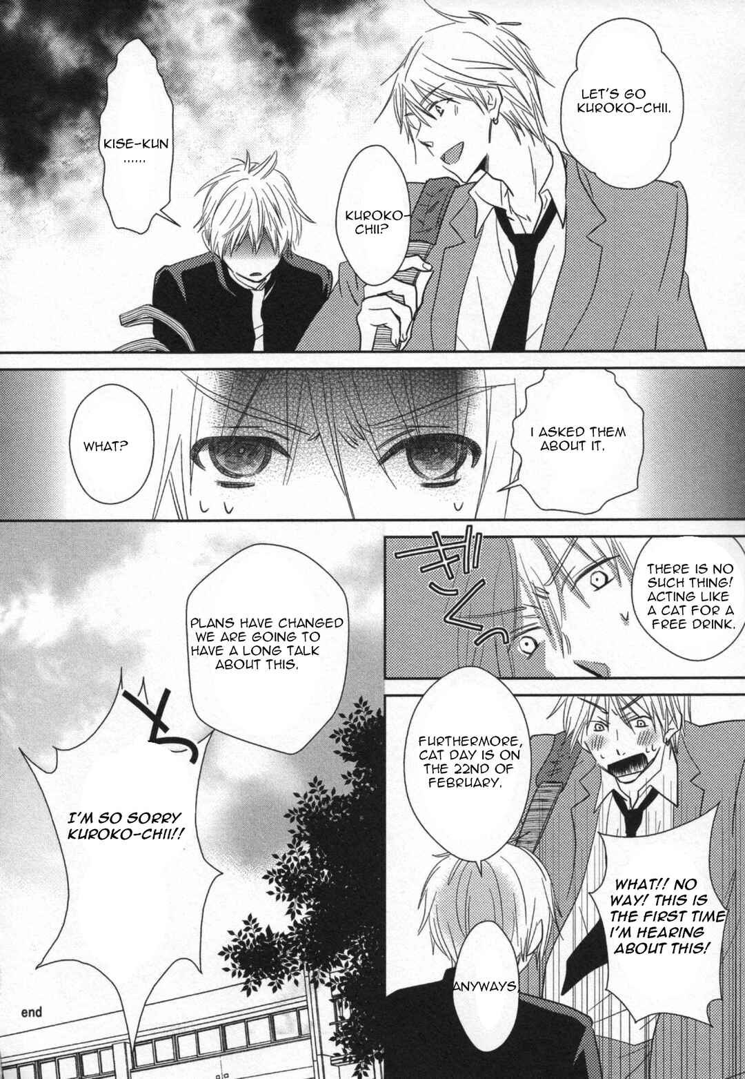 Page 12 Chapter 4 Kuroko no Basket - Kiss x Kiss - Kise x Kuroko Anthology (Doujinshi)