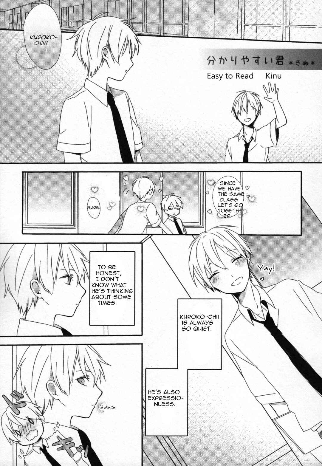Page 3 Chapter 3 Kuroko no Basket - Kiss x Kiss - Kise x Kuroko Anthology (Doujinshi)
