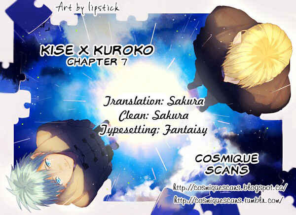 Page 1 Chapter 7 Kuroko no Basket - Kiss x Kiss - Kise x Kuroko Anthology (Doujinshi)