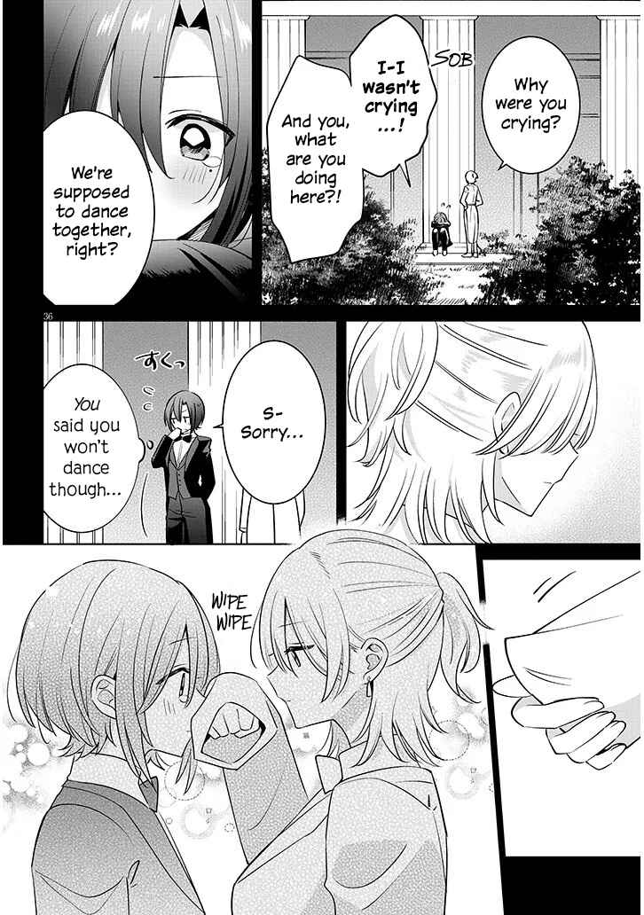 Page 36 Chapter Unknown_d529 Nakimushi Ouji (♀) no Izumo-kun wa Joshikou no Ouji-sama to Yuri ni naru kamo shirenai