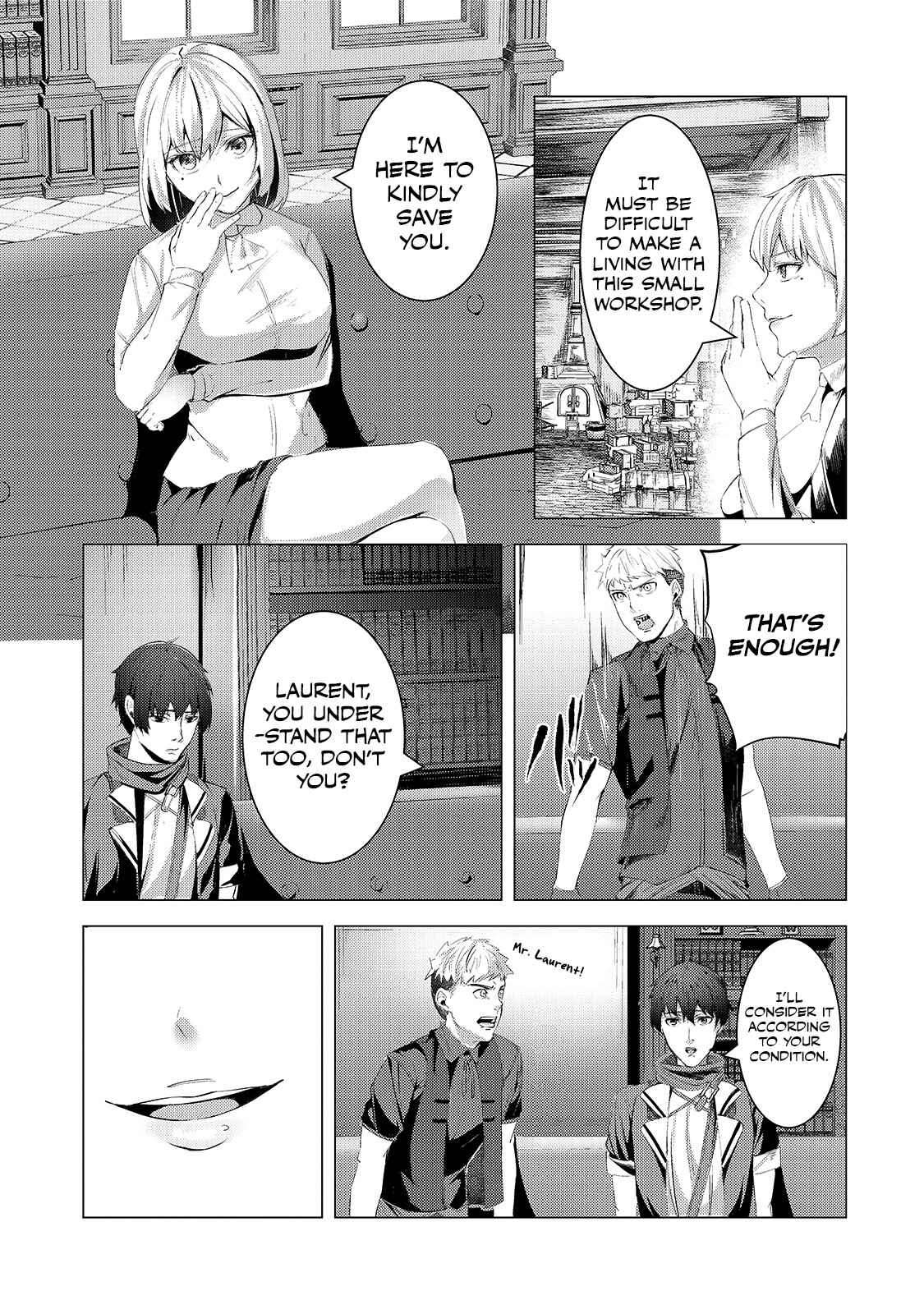 Page 4 Chapter 6 Tsuihou Sareta S-kyuu Kanteishi wa Saikyou no Guild wo Tsukuru