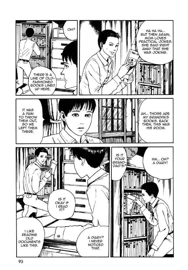 Page 13 Chapter 4 Junji Ito Horror Manga Collection