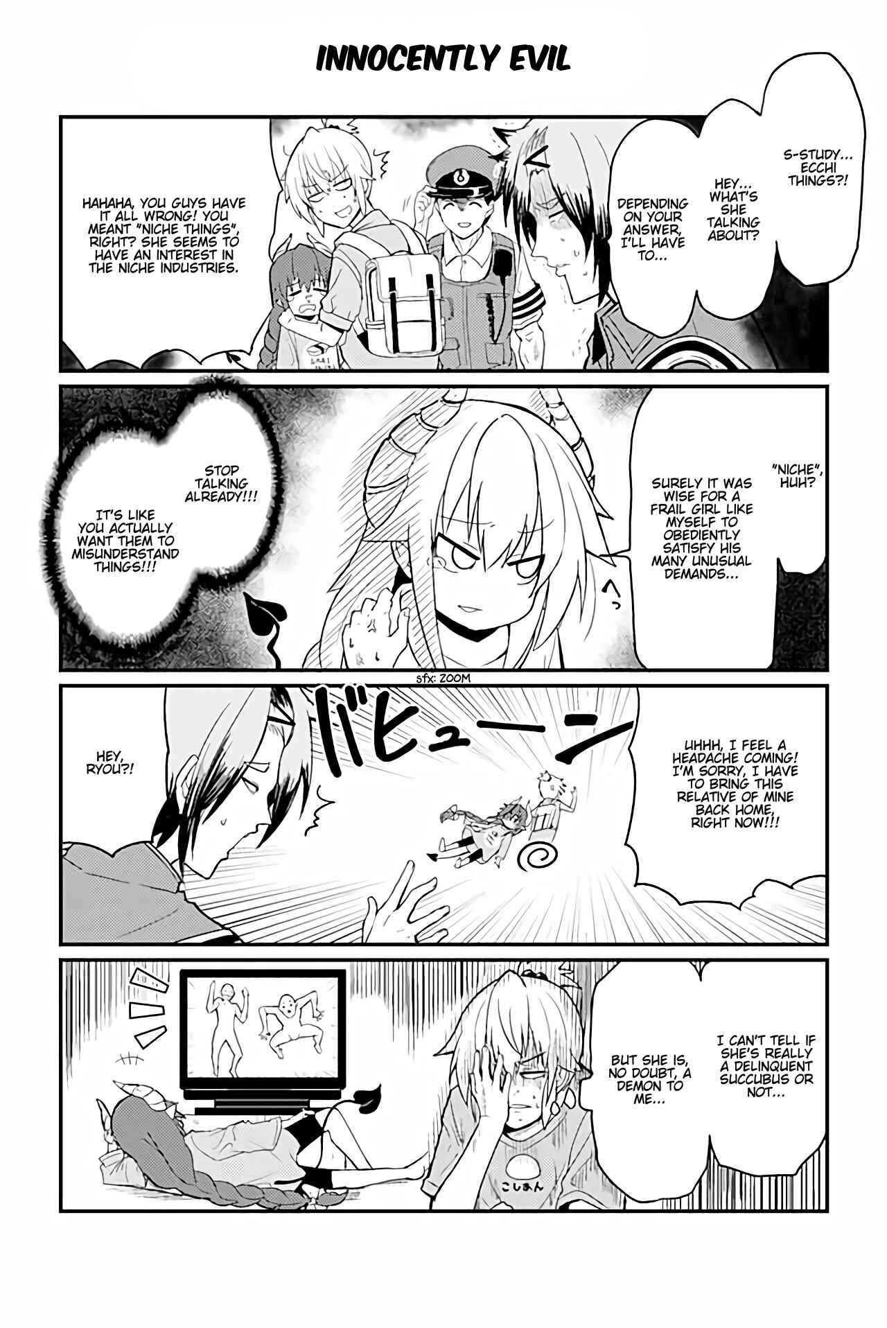 Page 1 Chapter 18 Naughty Succubus Saki-chan