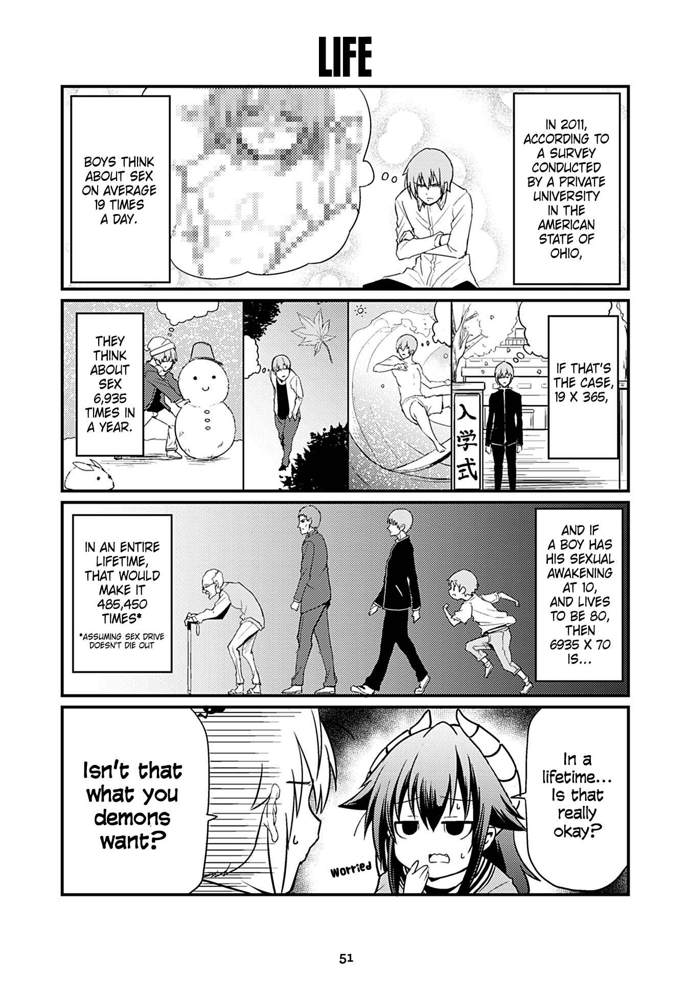 Page 1 Chapter 45 Naughty Succubus Saki-chan