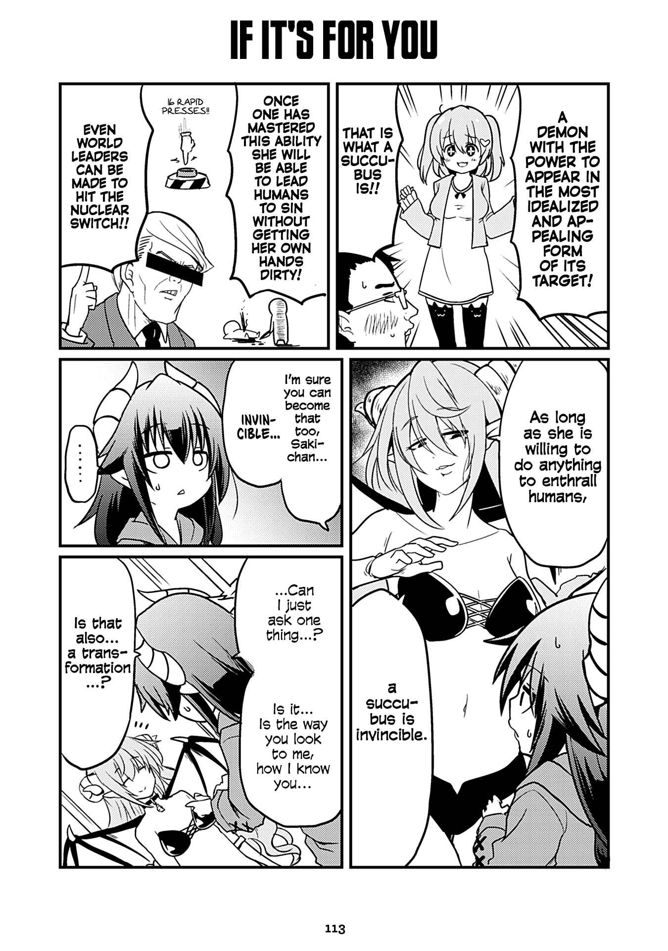 Page 1 Chapter 97 Naughty Succubus Saki-chan