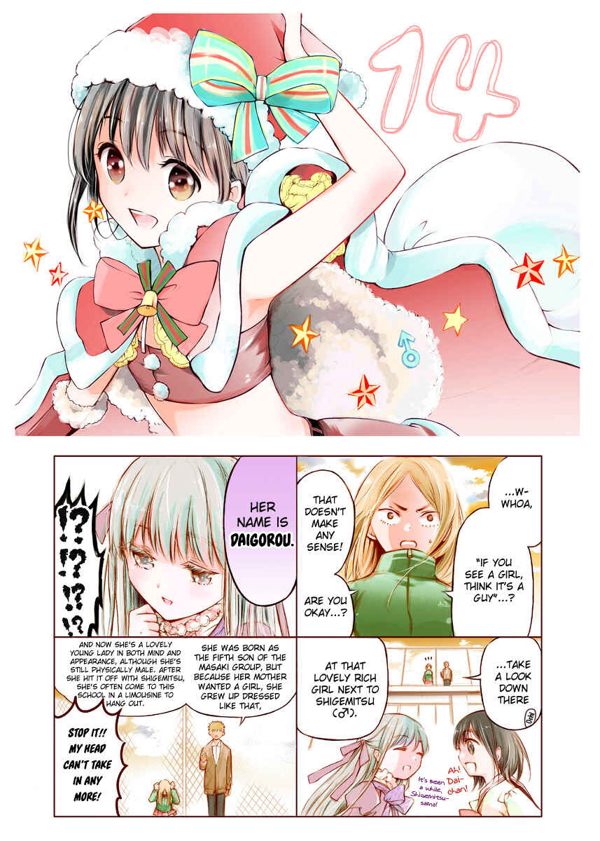 Page 10 Chapter 1-2 Boy Skirt 4-koma