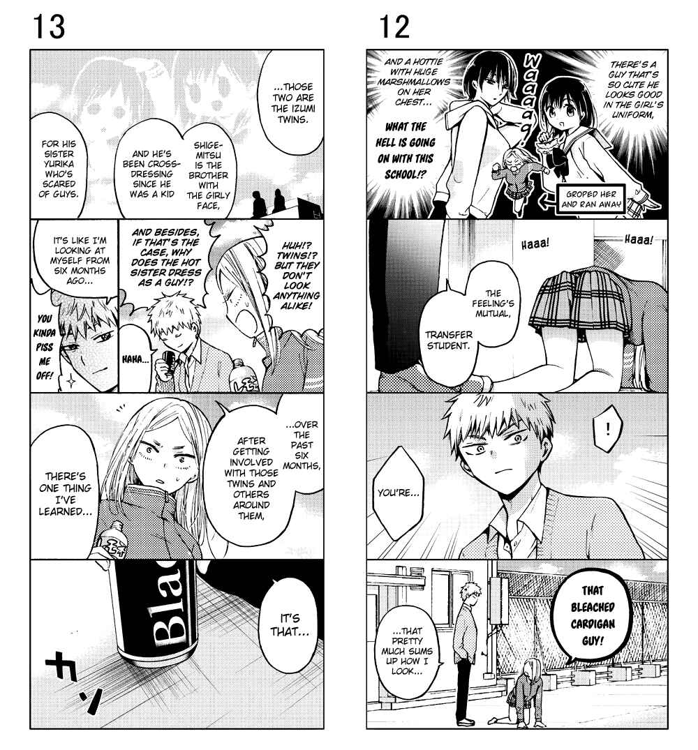 Page 8 Chapter 1-2 Boy Skirt 4-koma