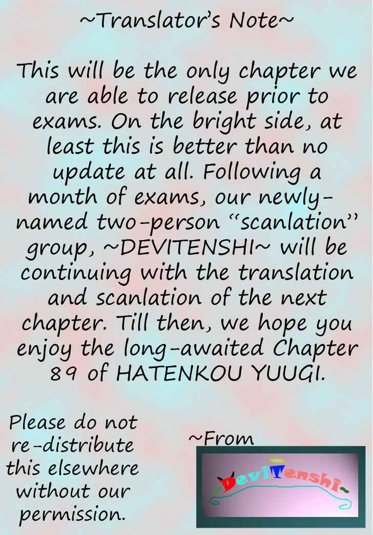 Page 27 Chapter 89 Hatenkou Yuugi