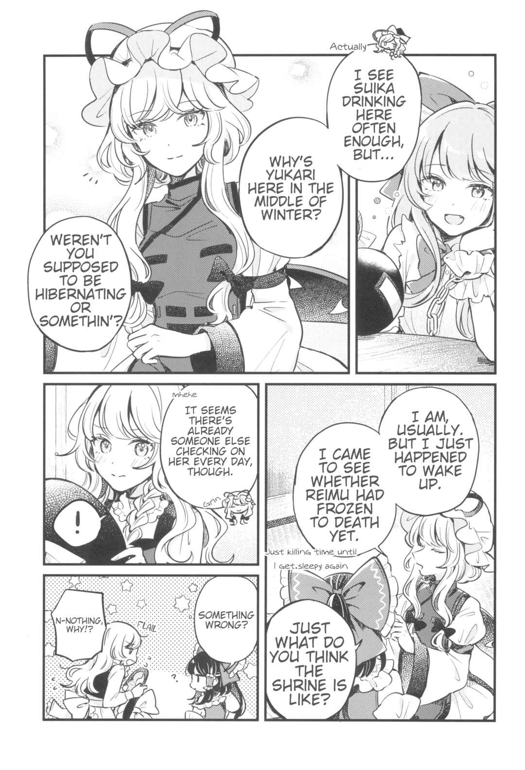 Page 6 Chapter Unknown_e3ae Touhou - Kongara Reel (Doujinshi)