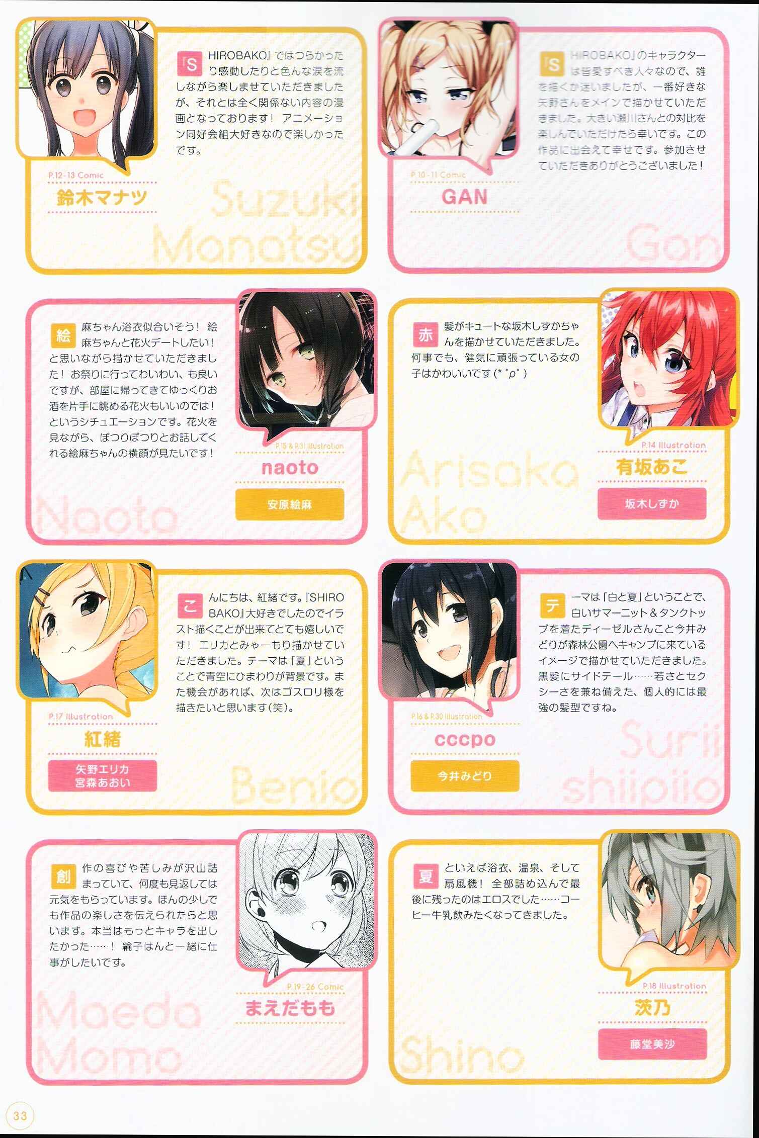 Page 33 Chapter Unknown_e382 Shirobako White Summer Official Compilation Book