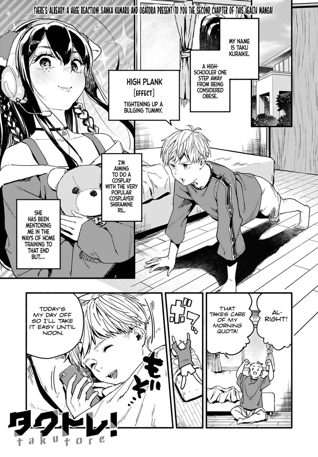 Page 1 Chapter 2 TakuTore!
