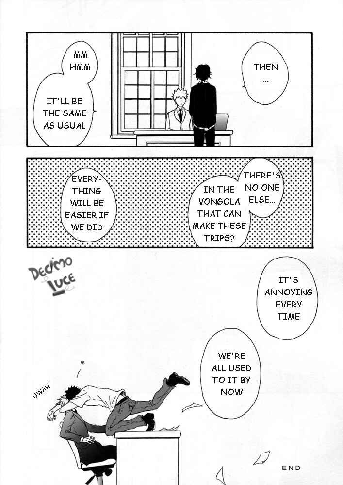 Page 14 Chapter Unknown_ffea Katekyo Hitman Reborn! - Times When We Cant Be Together (Doujinshi)