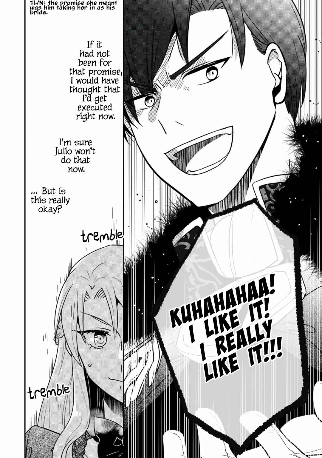 Page 28 Chapter 2 Akuyaku Reijo ga Kyofu no Hao to Seiryaku Kekkon Suru Batsu wa Amasugimasenka?!