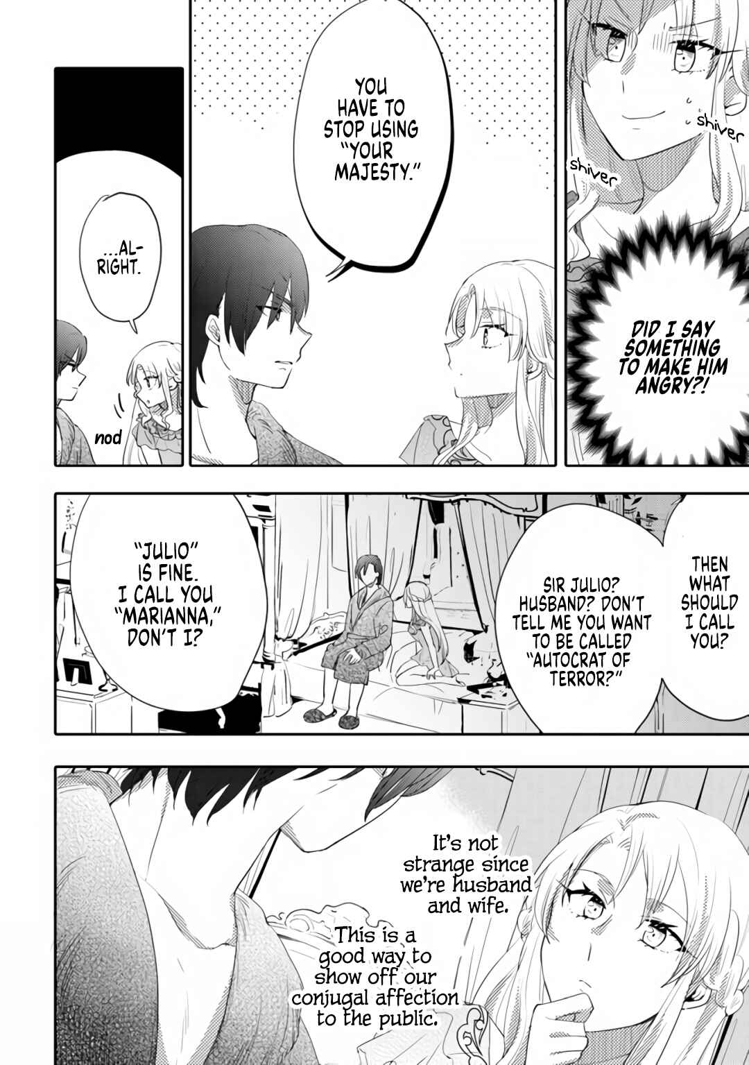 Page 6 Chapter 6 Akuyaku Reijo ga Kyofu no Hao to Seiryaku Kekkon Suru Batsu wa Amasugimasenka?!