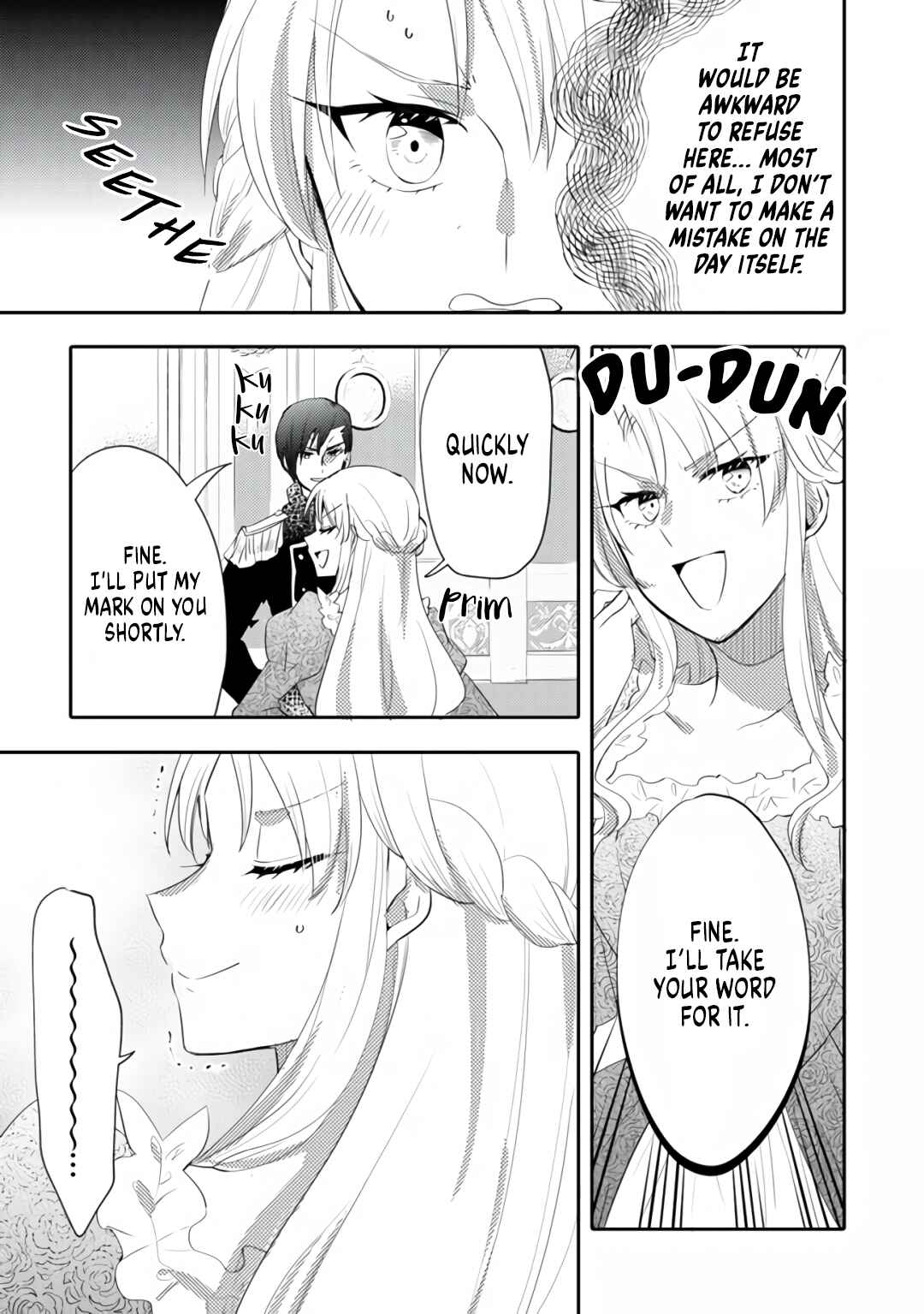 Page 3 Chapter 5 Akuyaku Reijo ga Kyofu no Hao to Seiryaku Kekkon Suru Batsu wa Amasugimasenka?!