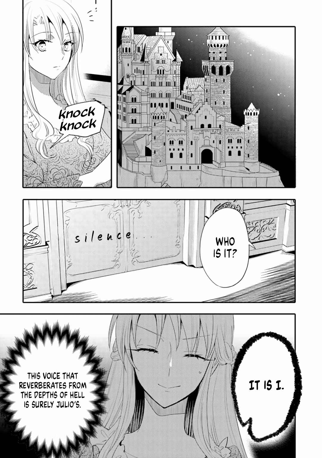 Page 7 Chapter 4 Akuyaku Reijo ga Kyofu no Hao to Seiryaku Kekkon Suru Batsu wa Amasugimasenka?!