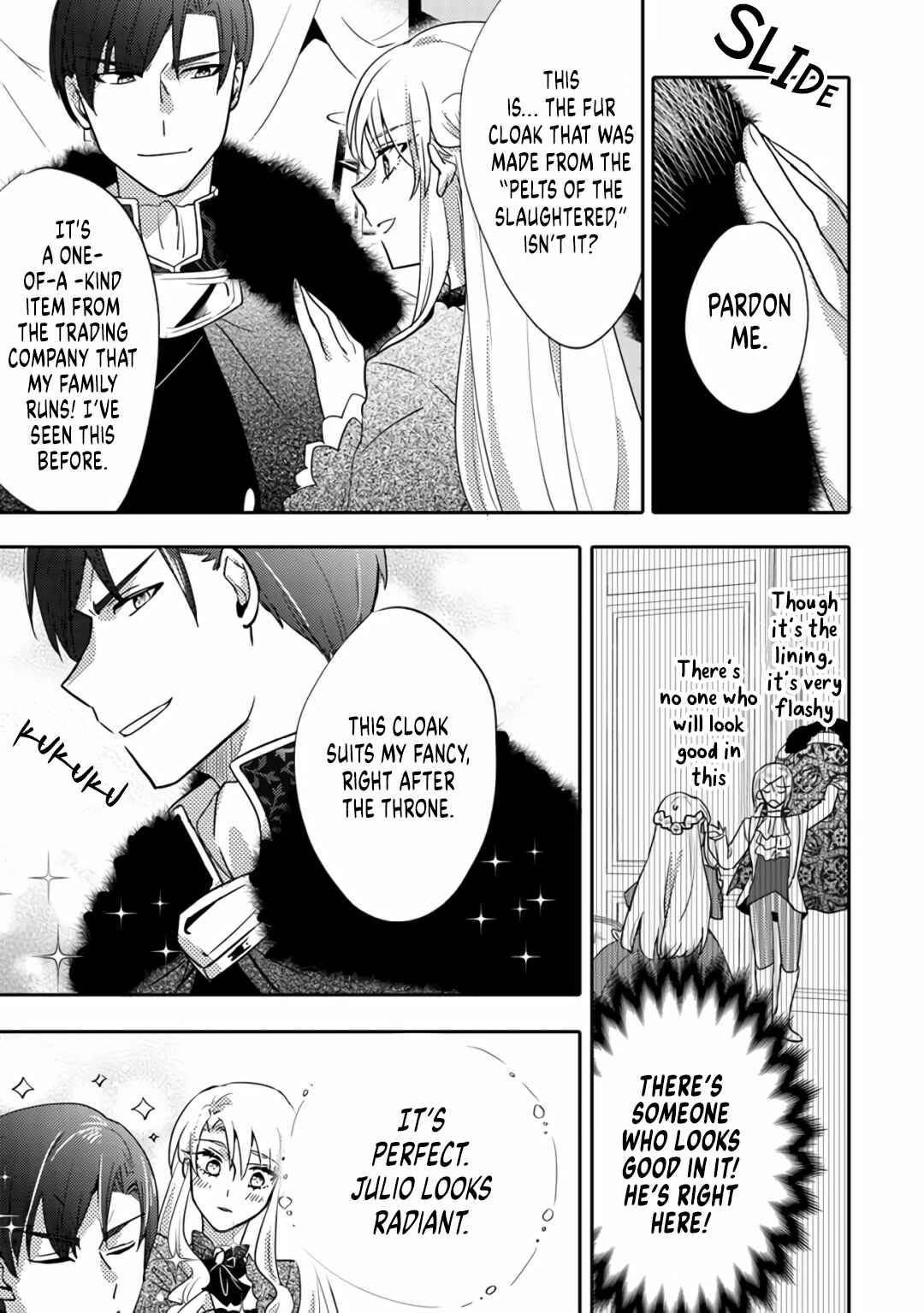 Page 11 Chapter 3 Akuyaku Reijo ga Kyofu no Hao to Seiryaku Kekkon Suru Batsu wa Amasugimasenka?!