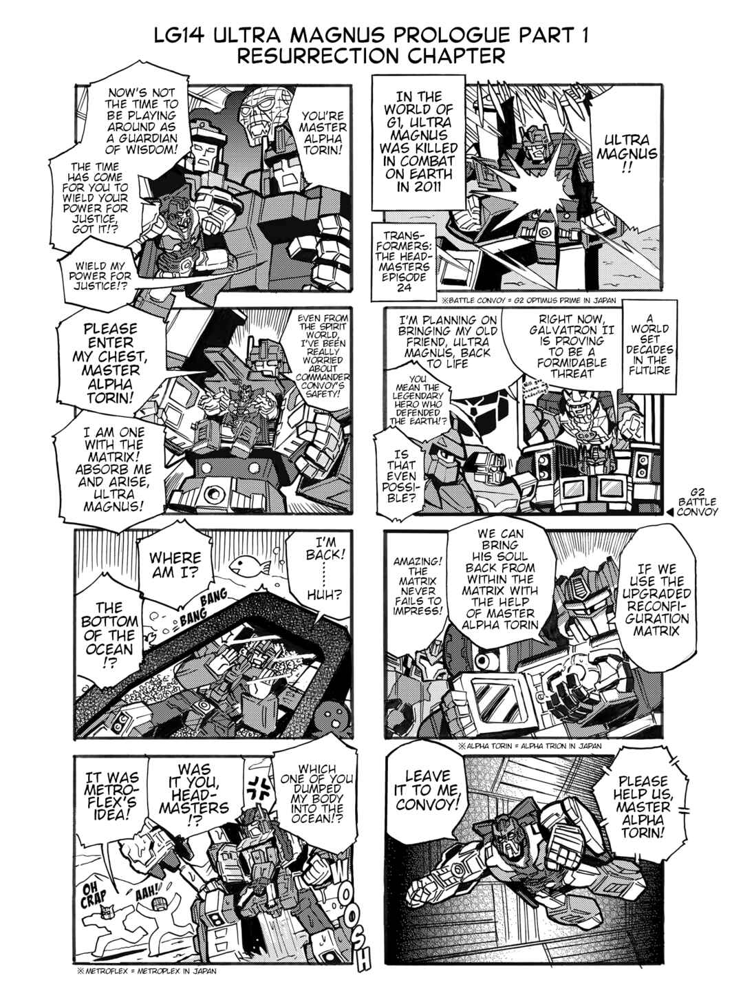 Page 1 Chapter 26 Transformers Legends
