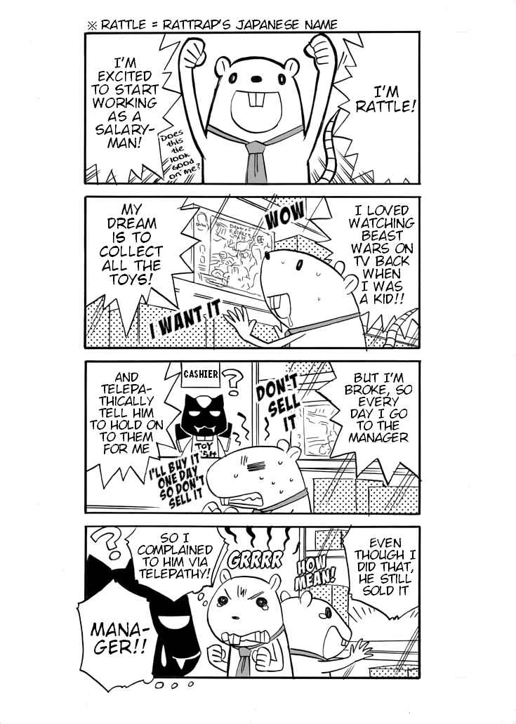 Page 1 Chapter 1 Transformers Legends