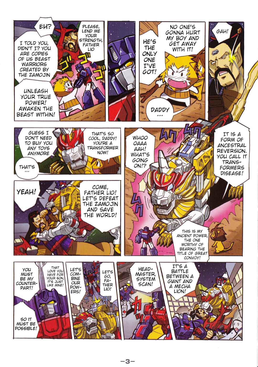 Page 3 Chapter 41.1 Transformers Legends