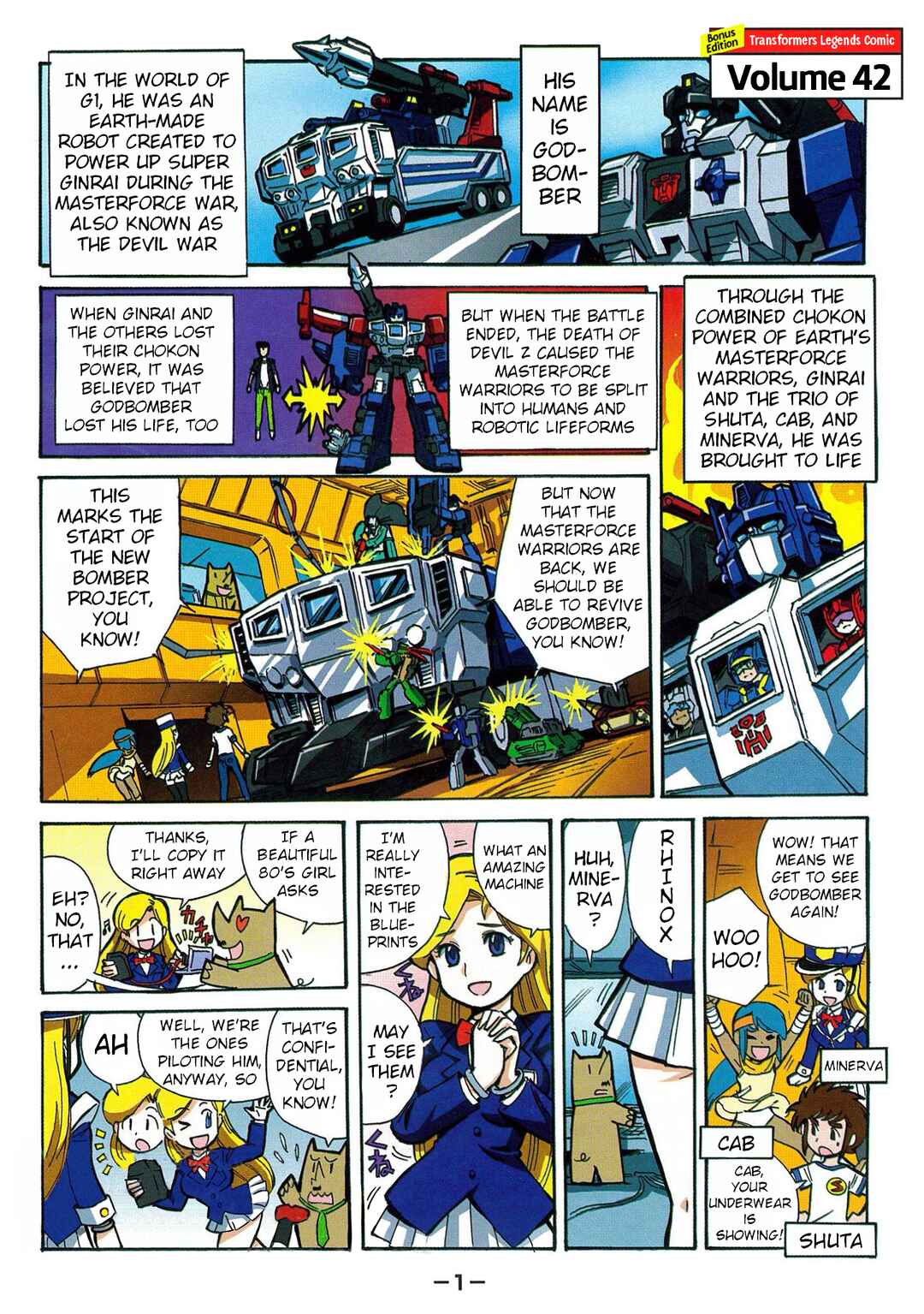 Page 1 Chapter 42.1 Transformers Legends