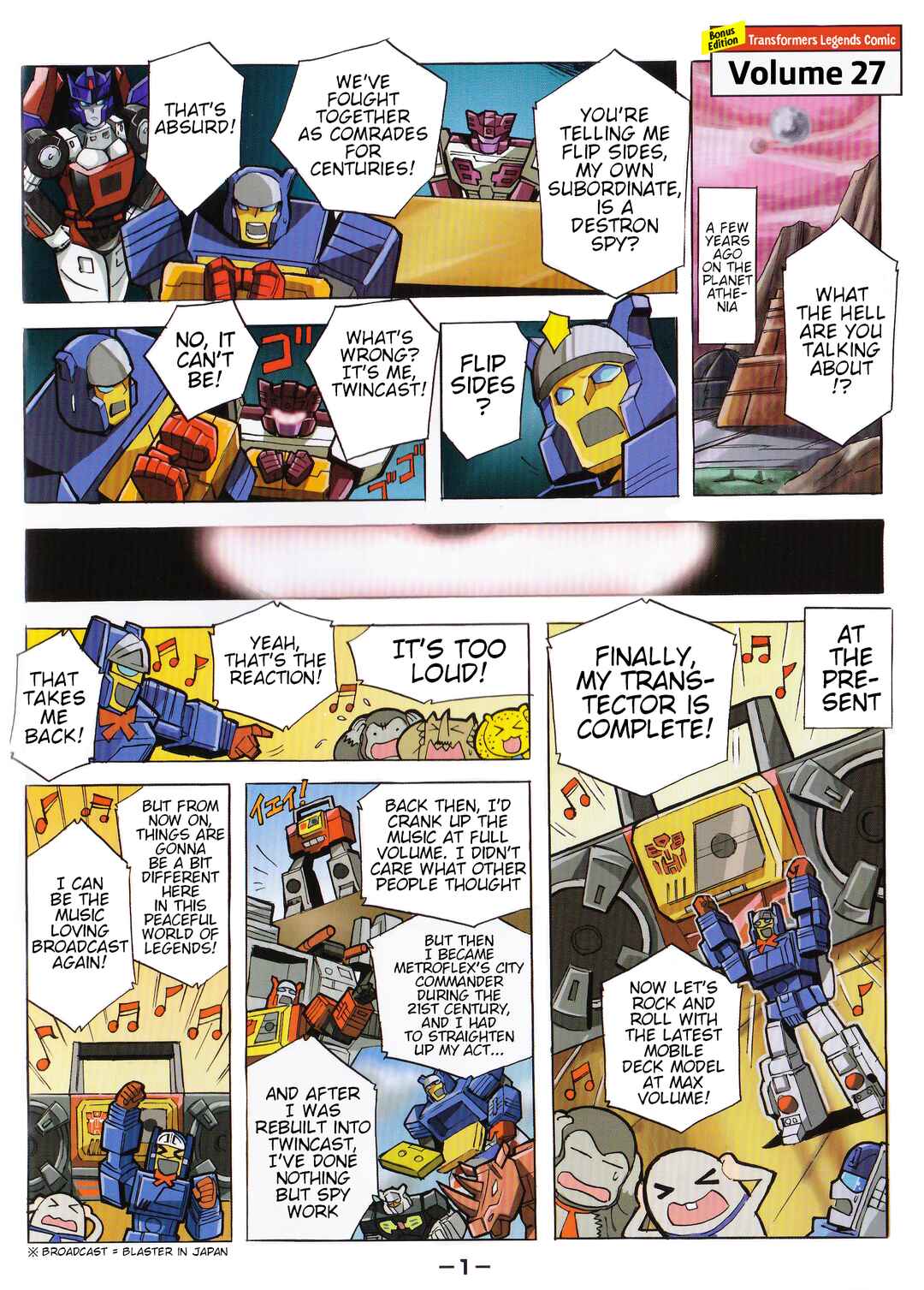Page 1 Chapter 39.2 Transformers Legends