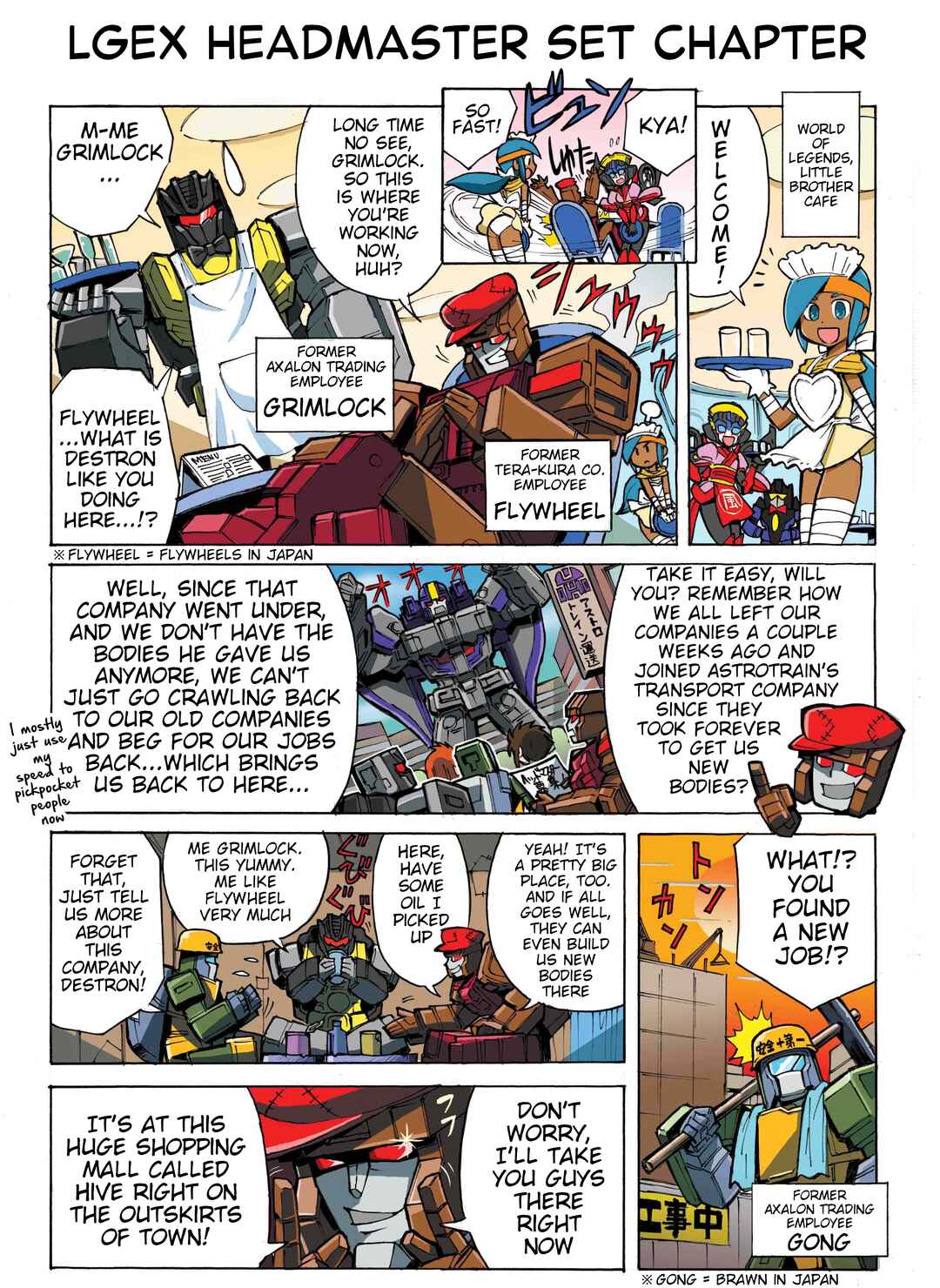 Page 1 Chapter 40 Transformers Legends
