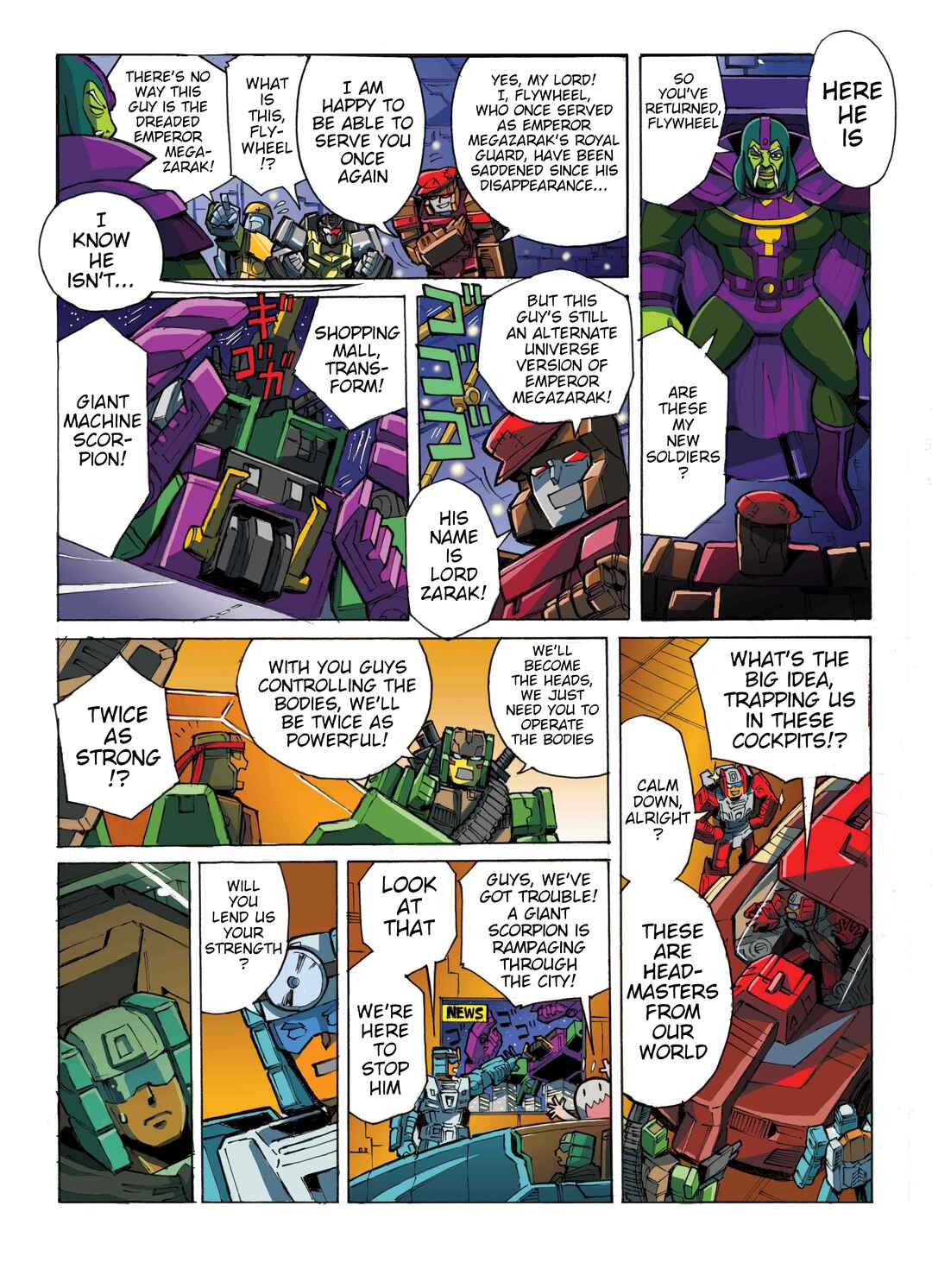 Page 3 Chapter 40 Transformers Legends