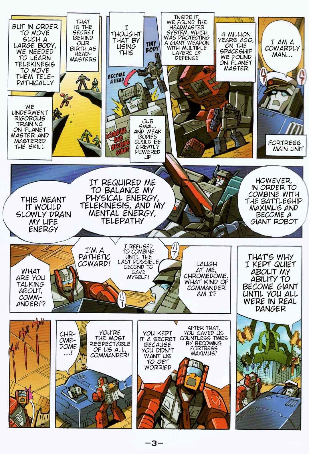 Page 3 Chapter 39.6 Transformers Legends