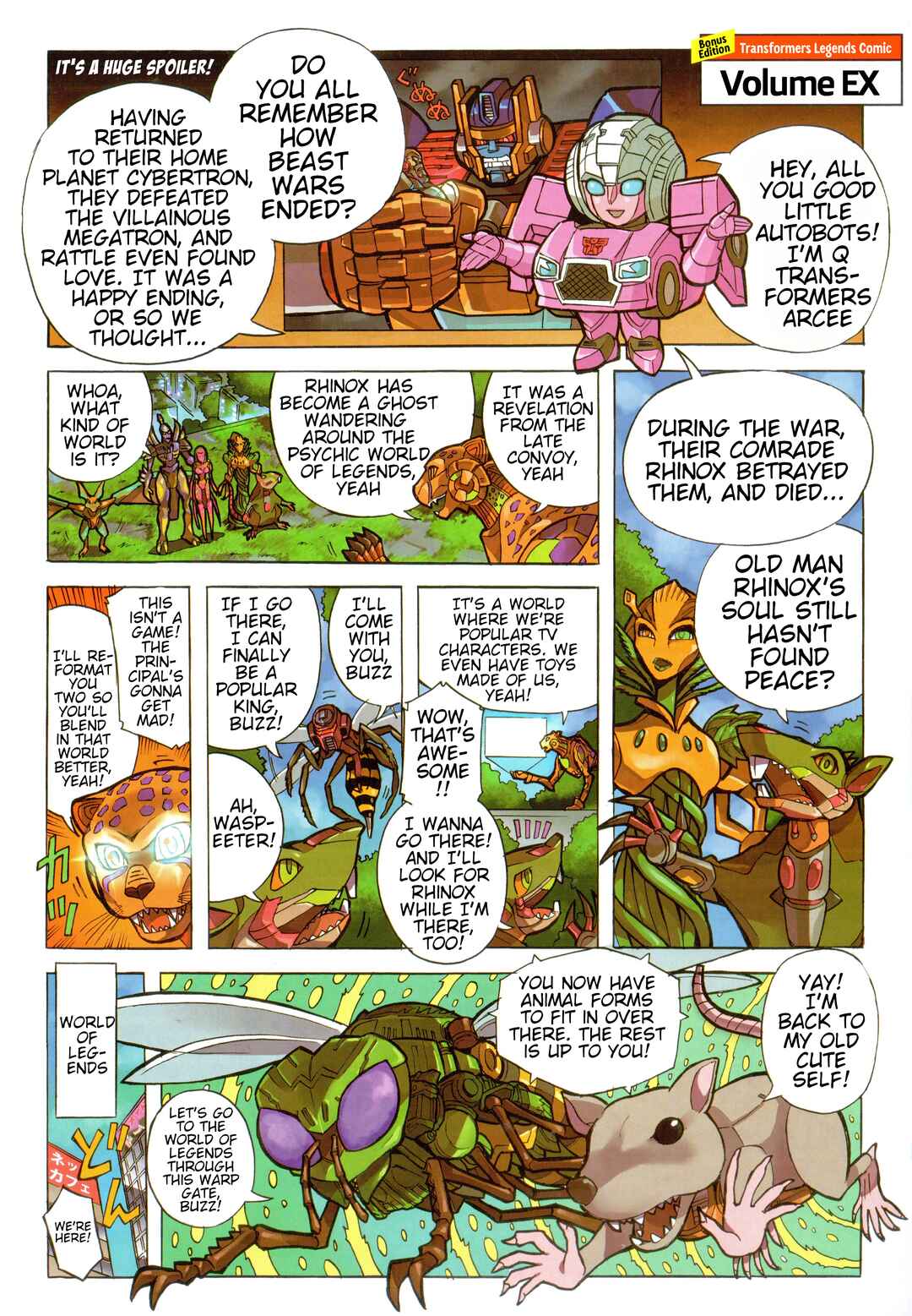 Page 1 Chapter 36.3 Transformers Legends