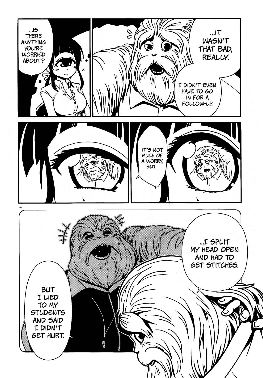 Page 13 Chapter 11 Nurse Hitomis Monster Infirmary
