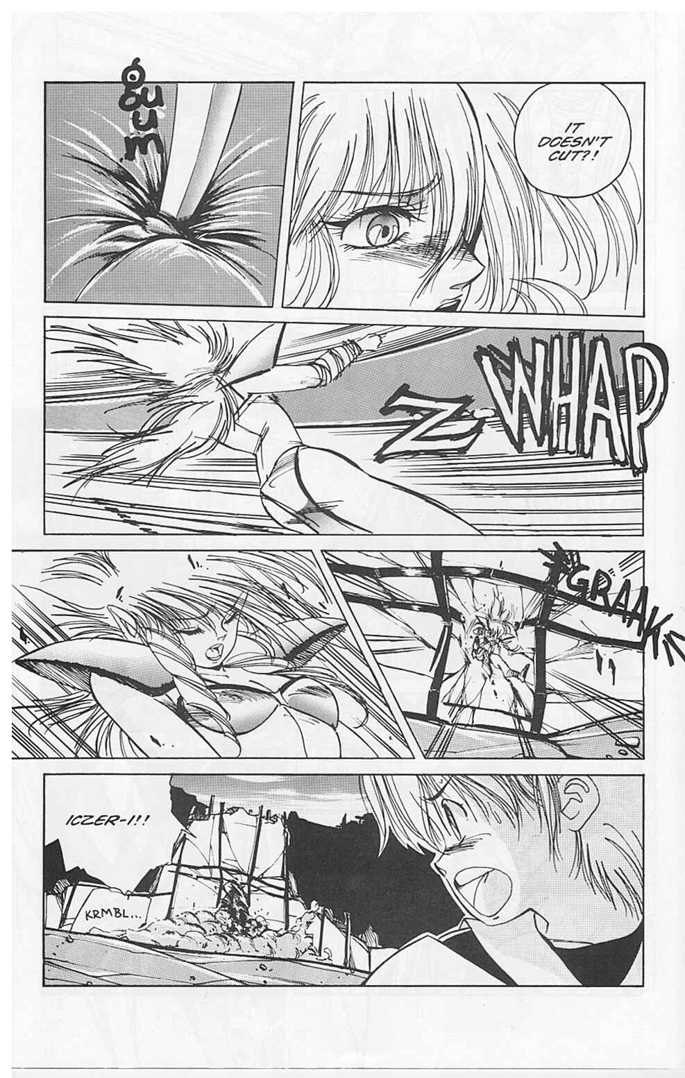 Page 13 Chapter 4 Golden Warrior Iczer-One
