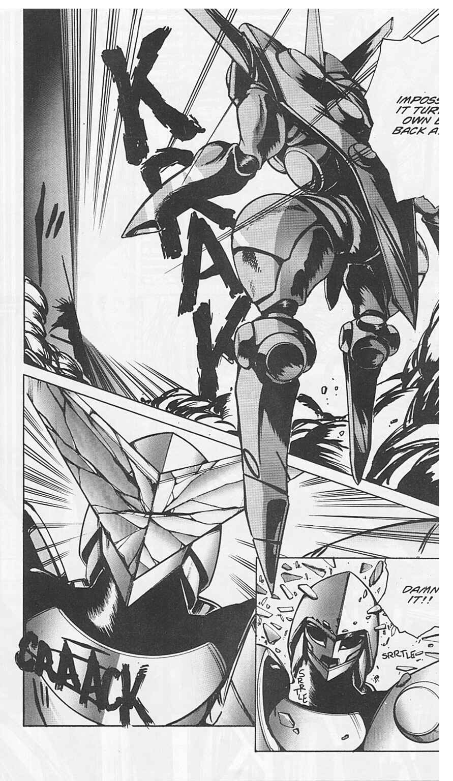 Page 8 Chapter 4 Golden Warrior Iczer-One